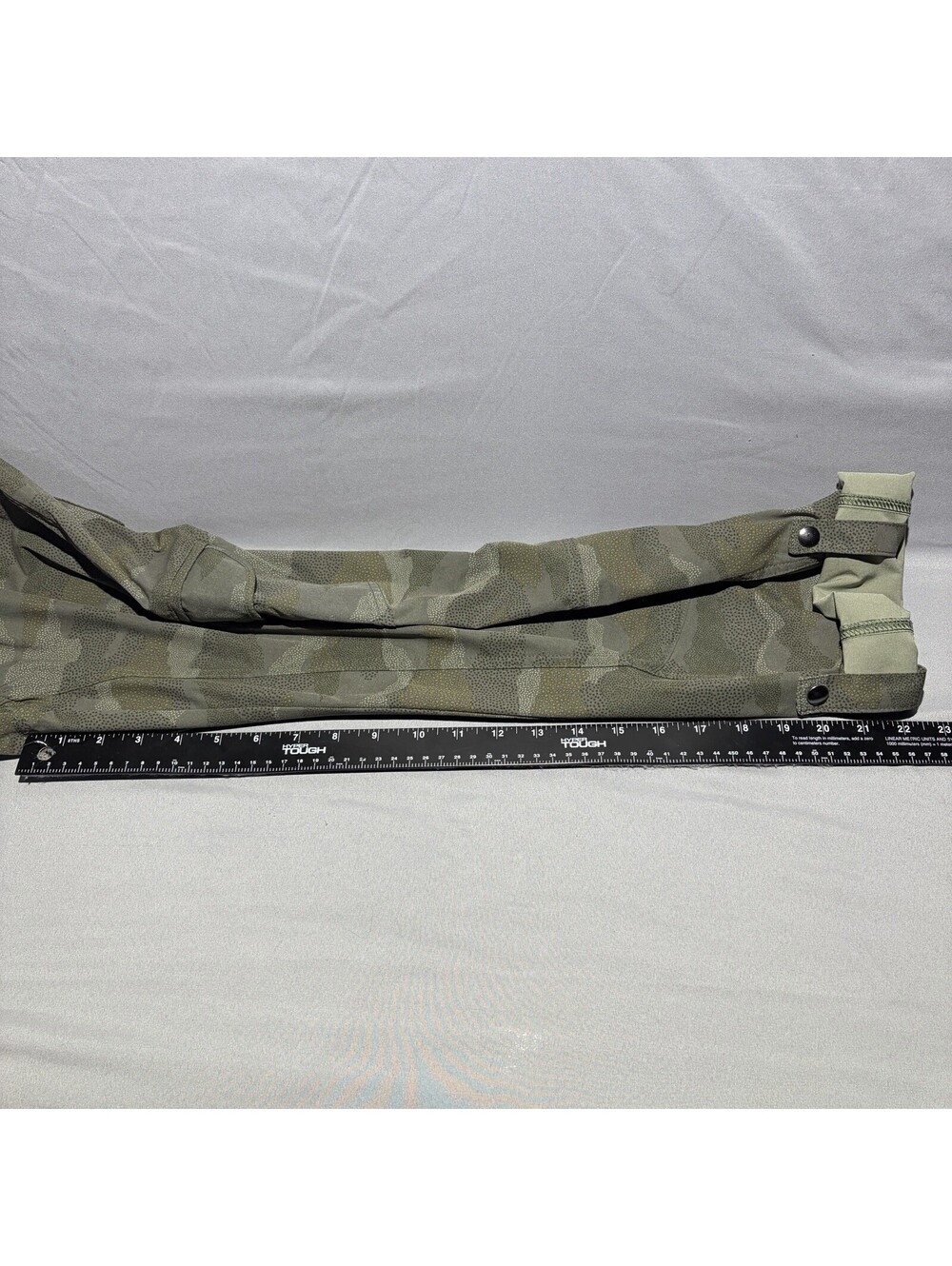 Kuhl Freeflex Roll-Up Pants Womens 6 Green Camo Cargo Outdoors - Massively RARE - Picture 7 of 15